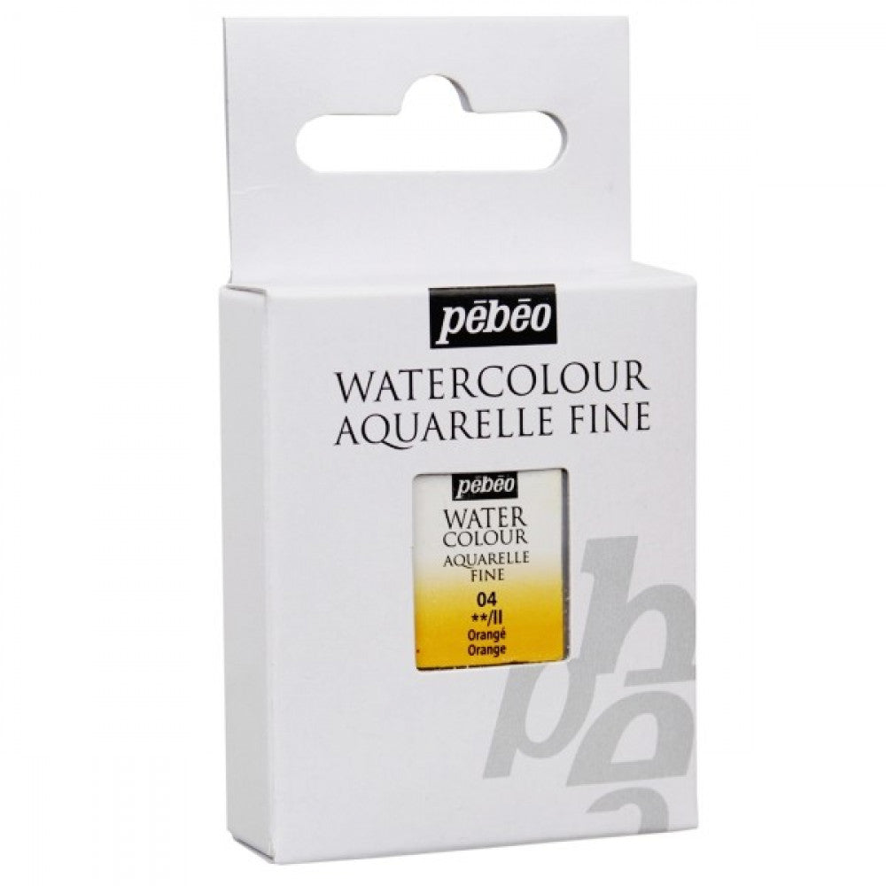 AQUARELA PEBEO HALF PAN 04 LARANJA