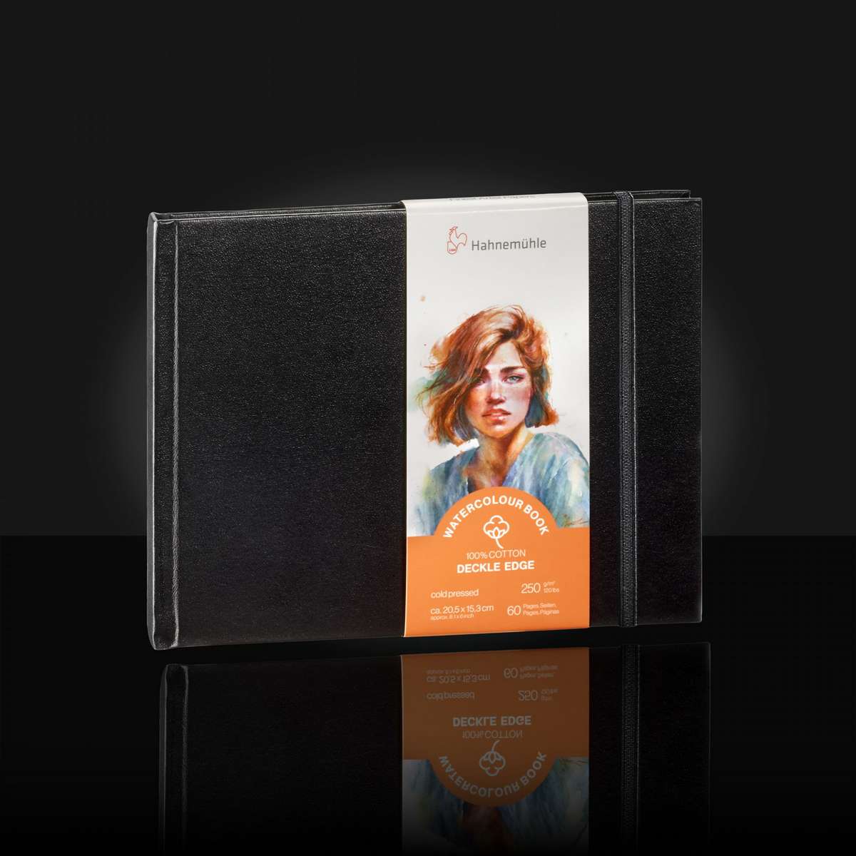 WATERCOLOUR BOOK ARTESANAL 250g/m2 20,5x15,3cm PAISAGEM 30F 100 cotton