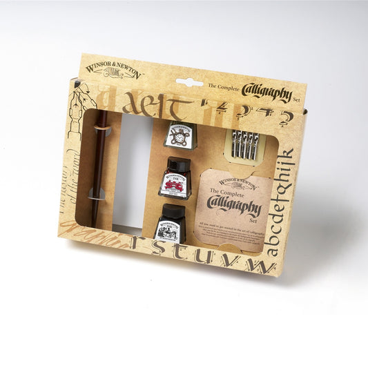 ESTOJO CALIGRAFIA WINSOR NEWTON COMPLETE SET 190