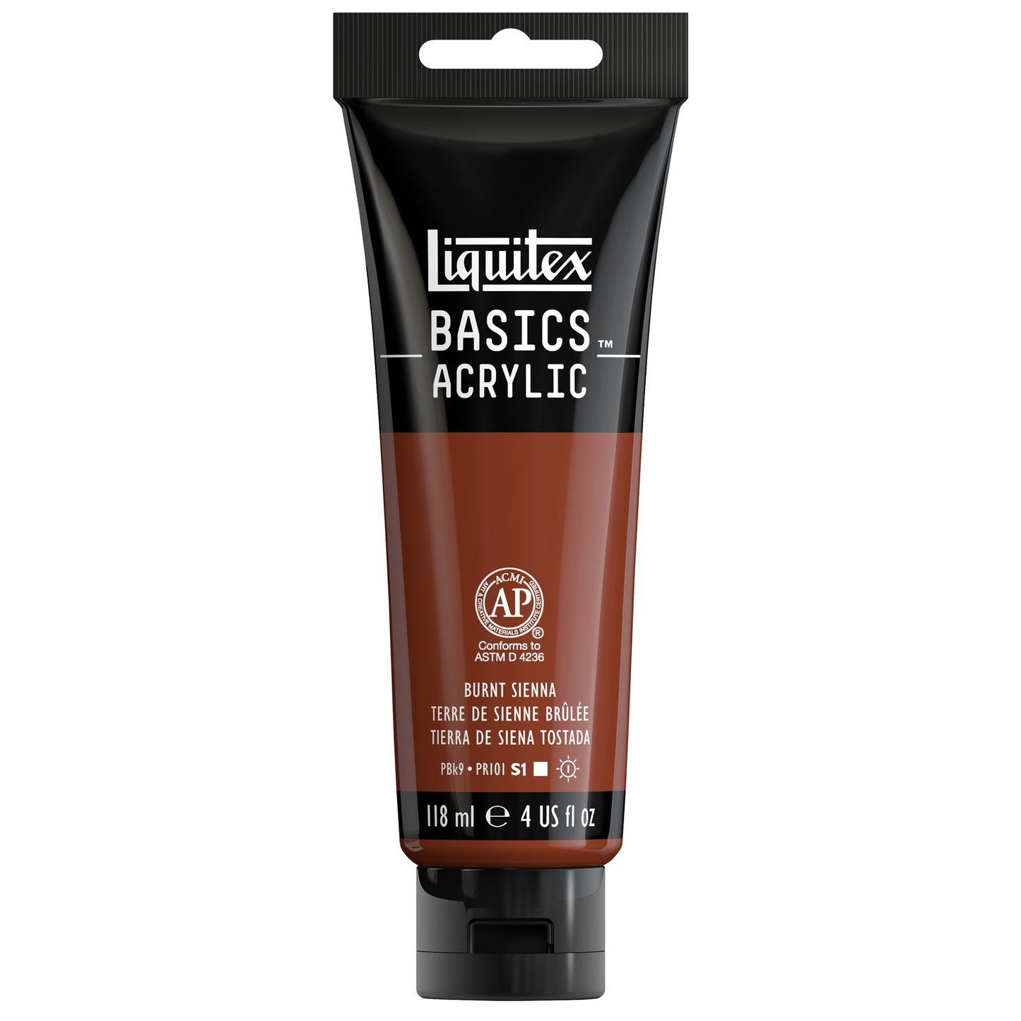 ACRILICA LIQUITEX BASICS 118ML BURNT SIENNA 013 (ANT 127)
