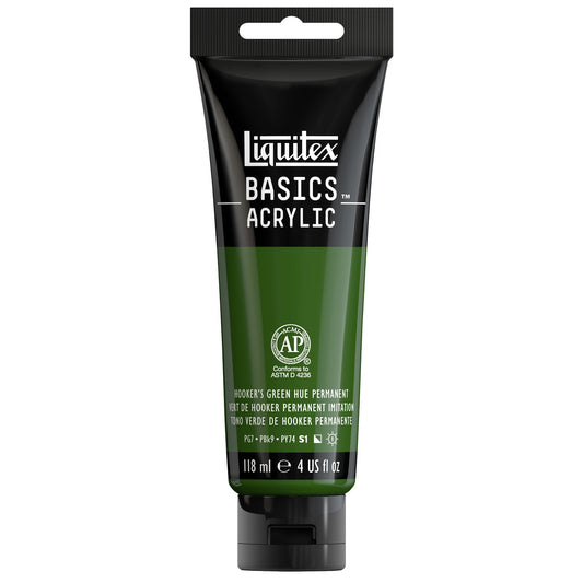 ACRILICA LIQUITEX BASICS 118ML HOOKERS GREEN 044 (ANT 224)