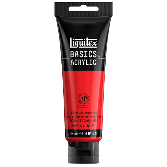 ACRILICA LIQUITEX BASICS 118ML CADMIUM RED MEDIUM 015 (ANT 151)