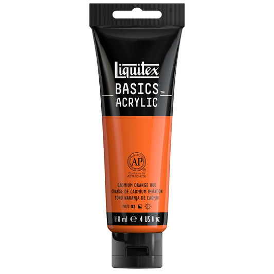 ACRILICA LIQUITEX BASICS 118ML CADMIUM ORANGE HUE 1046720