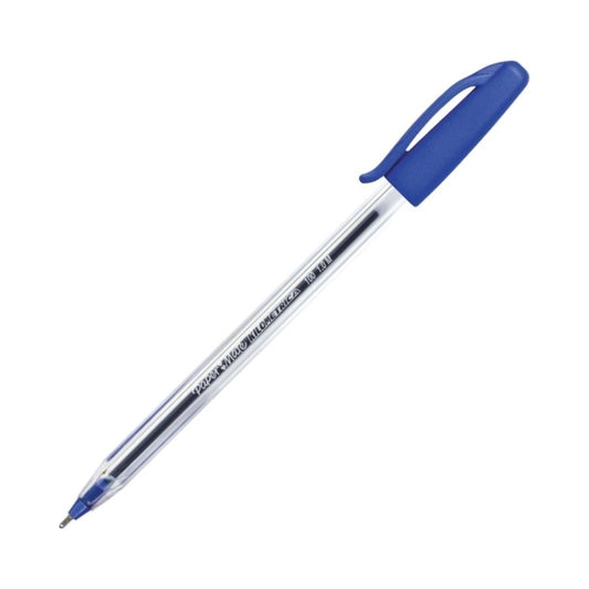 CANETA ESFEROGRAFICA PAPERMATE KILOMETRICA 100 AZUL