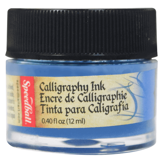 TINTA CALIGRAFIA SPEEDBALL 12ML 3102 AZUL INDIGO