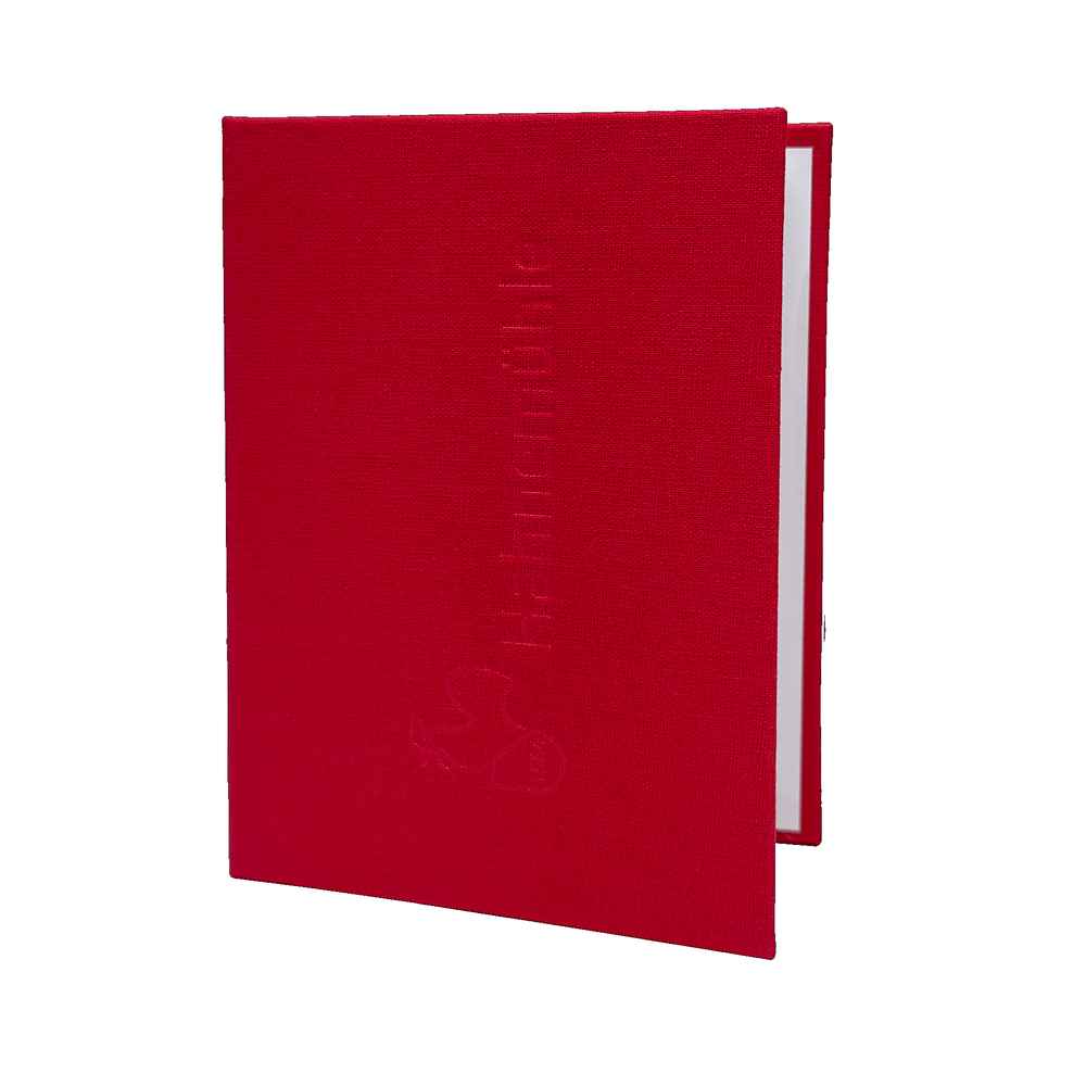 ALBUM DE FOTOS 10X15cm LINHO VERMELHO 20 FLS