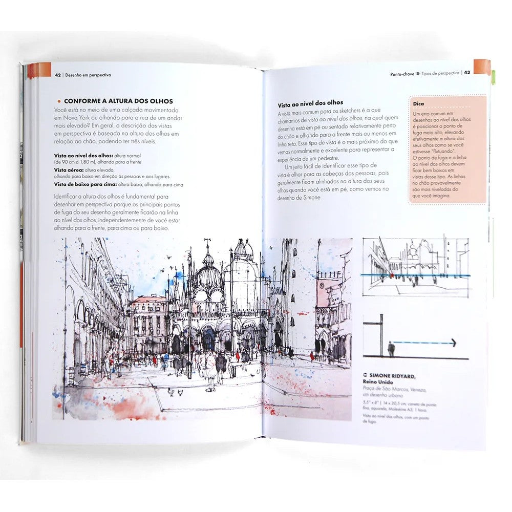 LIVRO "DESENHO EM PERSPECTIVA" STEPHANIE BOWER