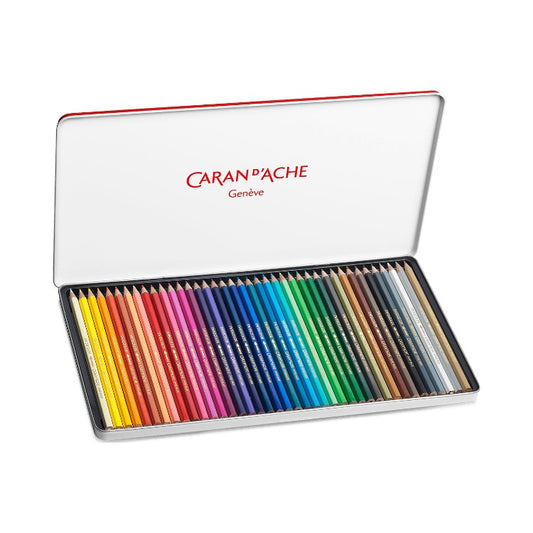 LAPIS AQUARELAVEL CARAN D´ACHE SWISSCOLOR 40 CORES 1285740