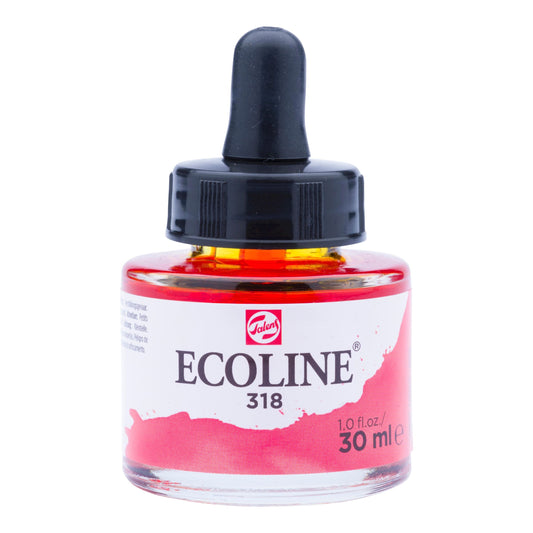 AQUARELA TALENS ECOLINE 30ML 318 CARMINE