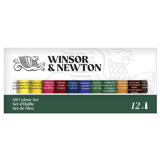 ESTOJO OLEO WINSOR NEWTON DISCOVER 12 CORES 10ML 2890001