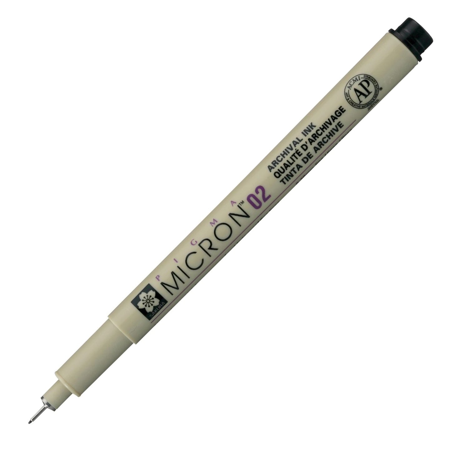 CANETA SAKURA PIGMA MICRON 0,2mm  PRETO