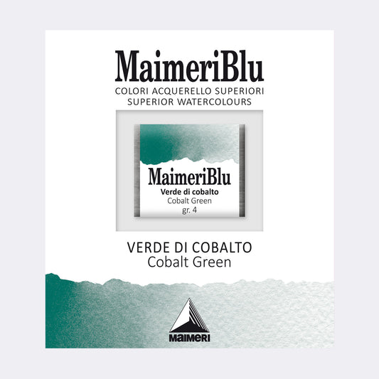 AQUARELA MAIMERIBLU ARTISTS HALF PAN 328 COBALT GREEN