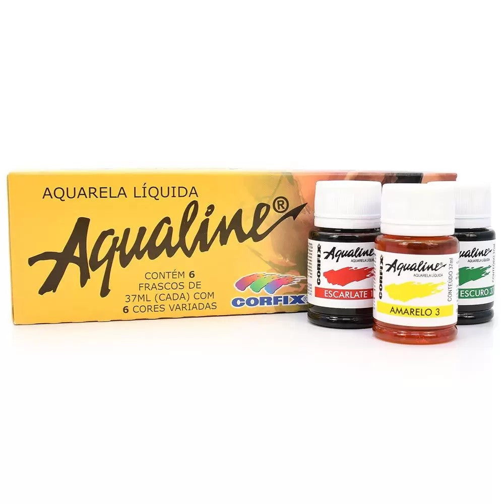 ESTOJO AQUALINE CORFIX 06 CORES