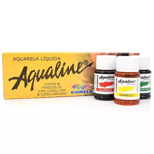 ESTOJO AQUALINE CORFIX 06 CORES