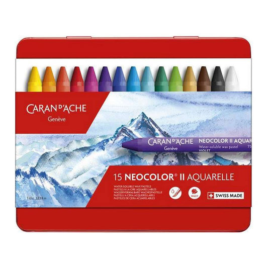 NEOCOLOR II CARAN D´ACHE 15 CORES