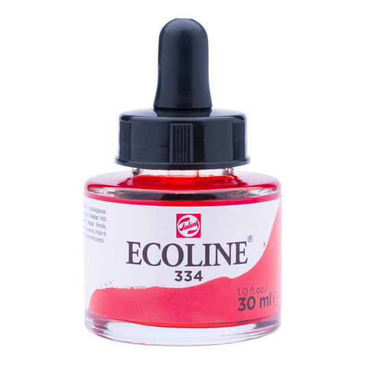 AQUARELA TALENS ECOLINE 30ML 334 SCARLET