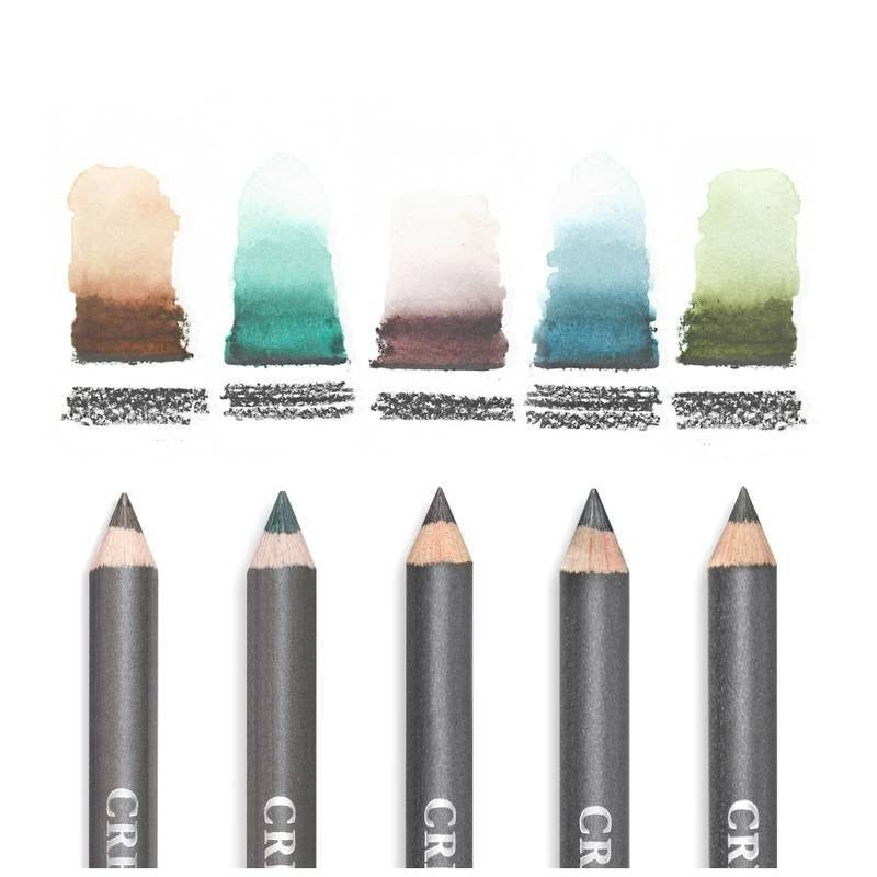 ESTOJO LAPIS CRETACOLOR AQUAGRAPH COLORS POCKET C/ 06 UN