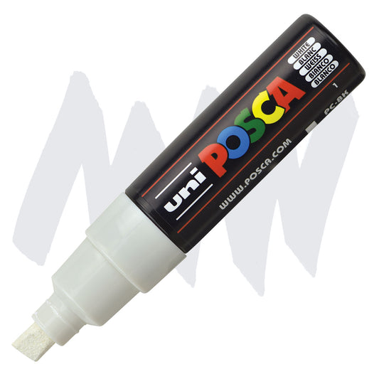 CANETA POSCA PC-8K 01 BRANCO