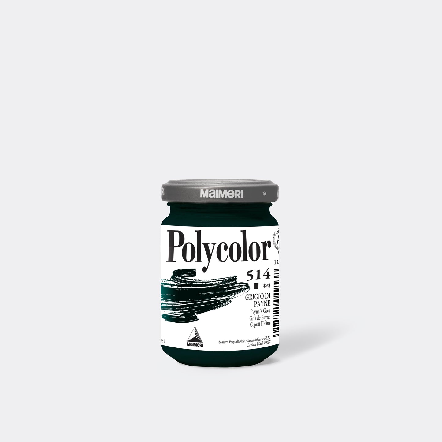 ACRILICA MAIMERI POLYCOLOR 140ML 514 PAYNES GREY