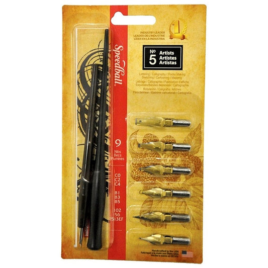 CANETA CALLIGRAPHY SPEEDBALL 2962 Nº 5 ARTISTS PROJECT