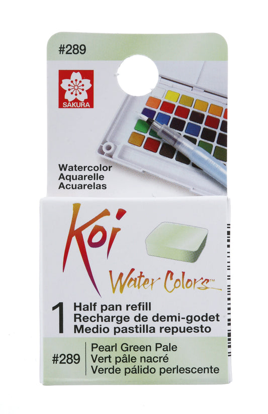 AQUARELA SAKURA KOI HALF PAN VERDE CLARO PEROLA - 289