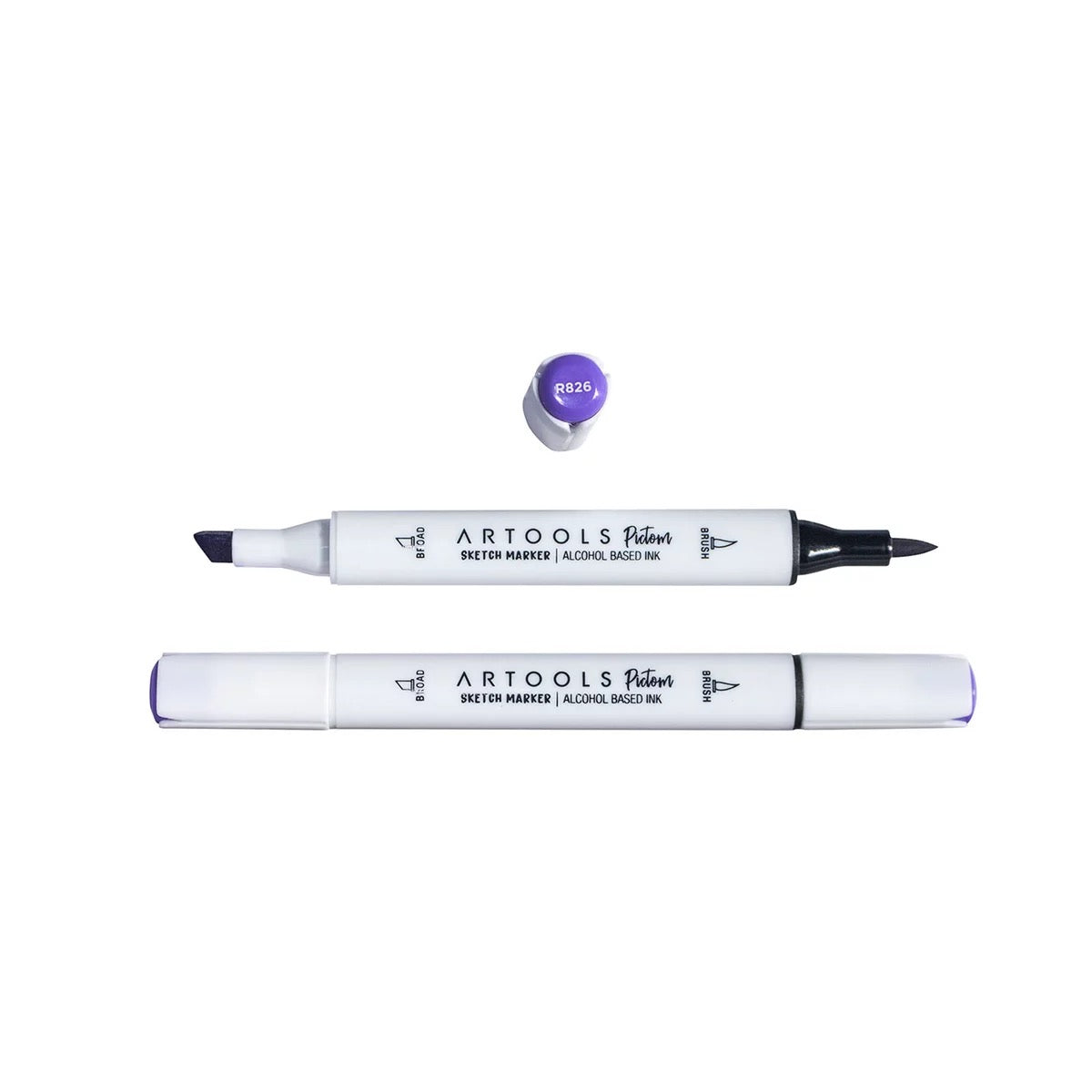 MARCADOR ARTOOLS PICTOM PONTA DUPLA ASTER TATARICUS (R826)