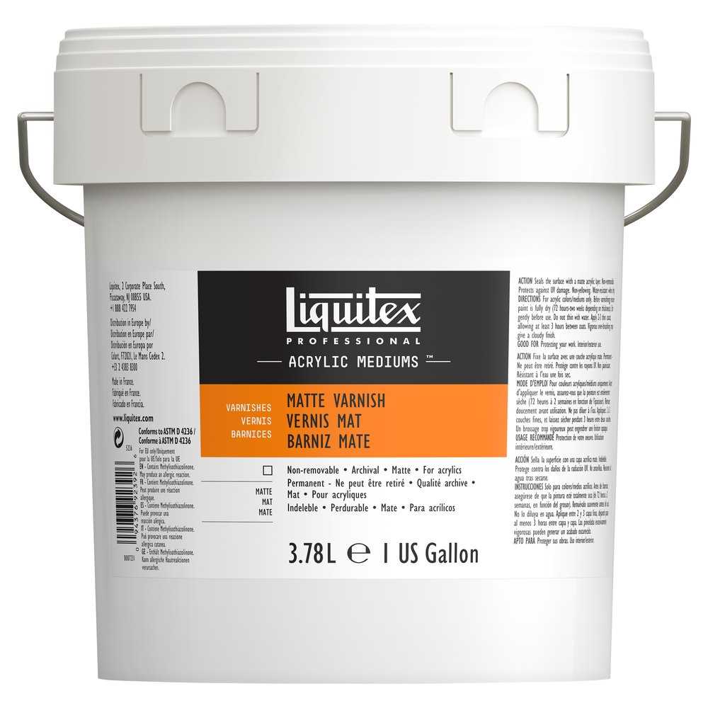 VERNIZ ACRILICO MATE LIQUITEX  3,78L 5236