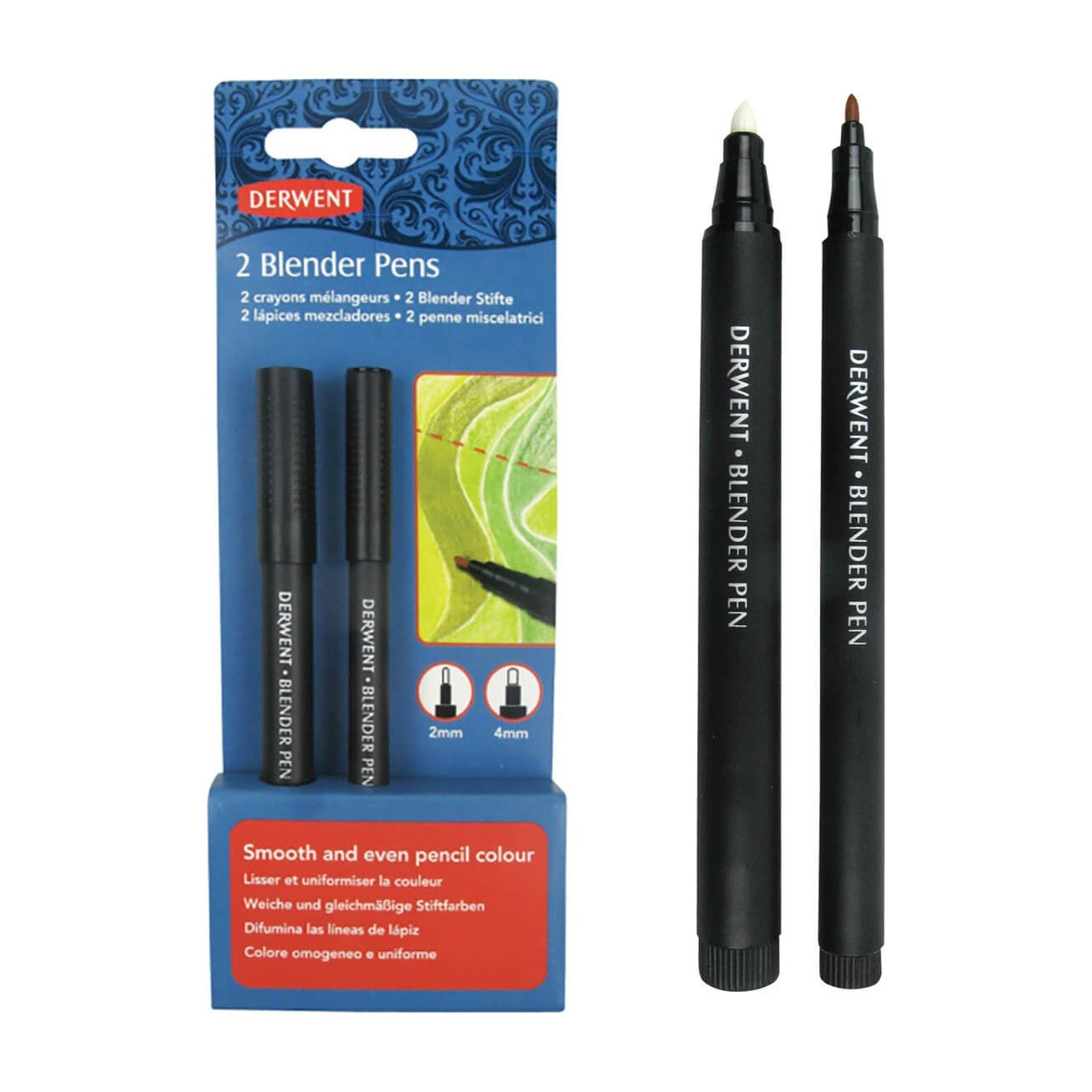 CANETA DERWENT BLENDER P/ LAPIS C/ 02 UNIDADES