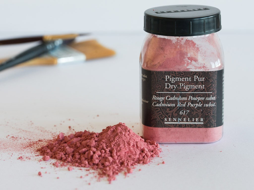 PIGMENTO PURO SENNELIER 617 CADMIUM RED PURPLE 100g S2