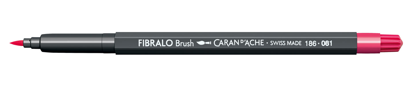 CANETA FIBRALO BRUSH 081 ROSA 186081