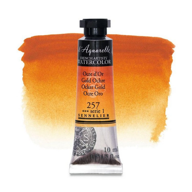 AQUARELA SENNELIER L'AQUARELLE 257 GOLD OCHRE 10ML S1