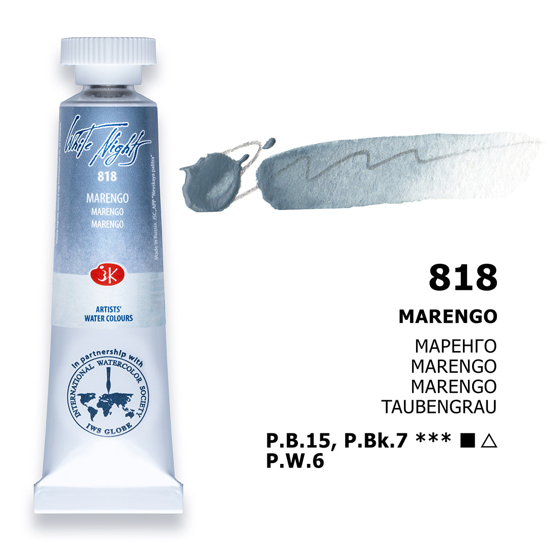AQUARELA WHITE NIGHTS 818 MARENGO 10ML S1