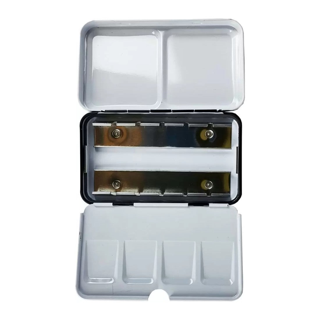 ESTOJO AQUARELA KERAMIK VAZIO 12 HALF PAN METAL