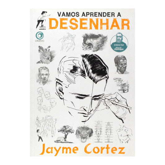 LIVRO "VAMOS APRENDER A DESENHAR" JAYME CORTEZ