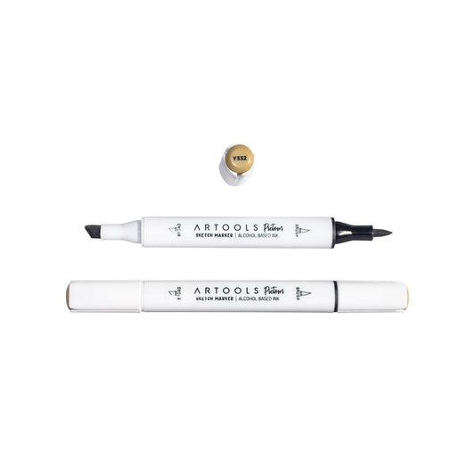 MARCADOR ARTOOLS PICTOM PONTA DUPLA WALNUT (Y332)