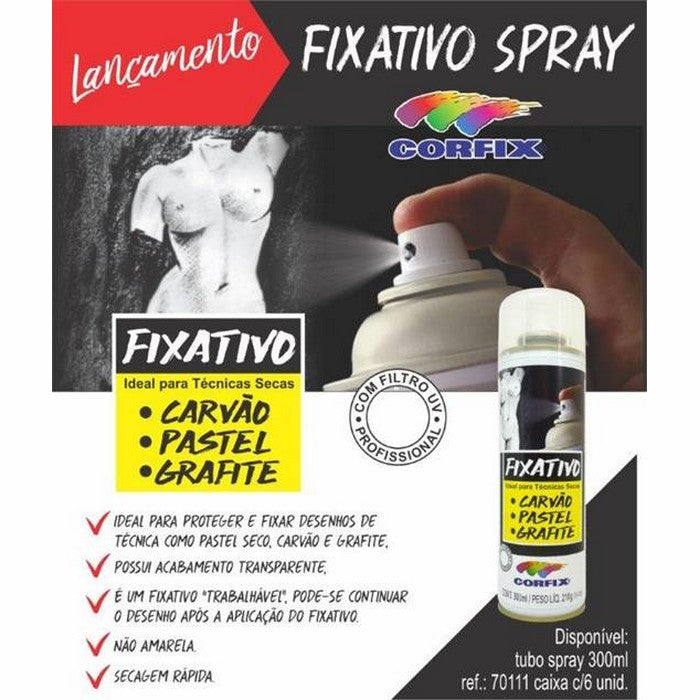 FIXADOR AEROSOL CORFIX 300ml