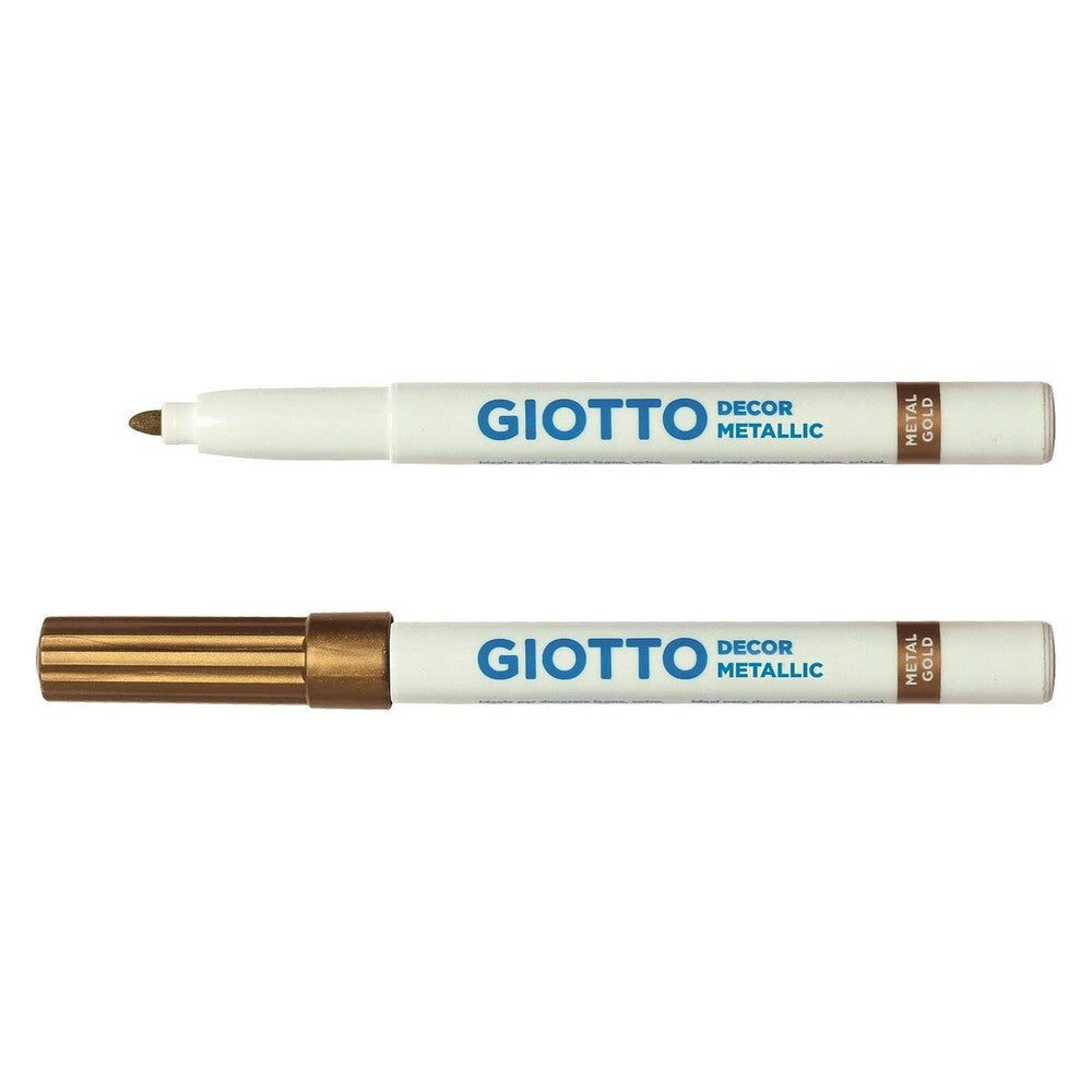 MARCADOR MULTISUPERFICIE GIOTTO DECOR METAL OURO