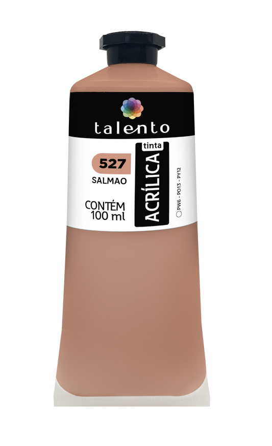ACRILICA TALENTO 100ML 527 SALMAO