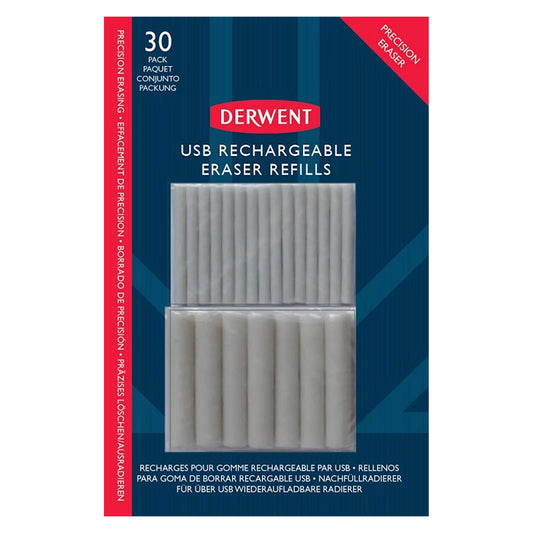 BORRACHA ELETRICA PARA DESENHO DERWENT RECARREG USB REFIL