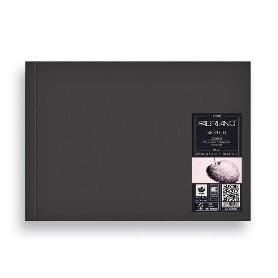 BOOK FABRIANO SKETCH A4 110g/m2 80FLS LANDSCAPE 19100005