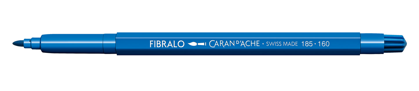 CANETA FIBRALO 160 AZUL VIVO 185160