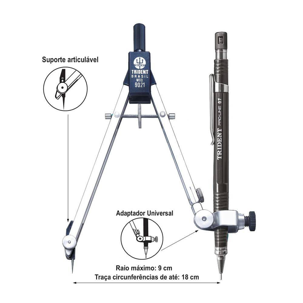 COMPASSO TRIDENT 9021 BALAUSTRE