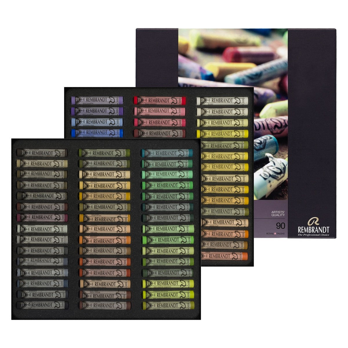 PASTEL SECO SOFT TALENS REMBRANDT 090 CORES LANDSCAPE TALENS