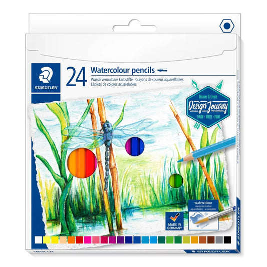 LAPIS AQUARELAVEL STAEDTLER 24 CORES 14610CC24