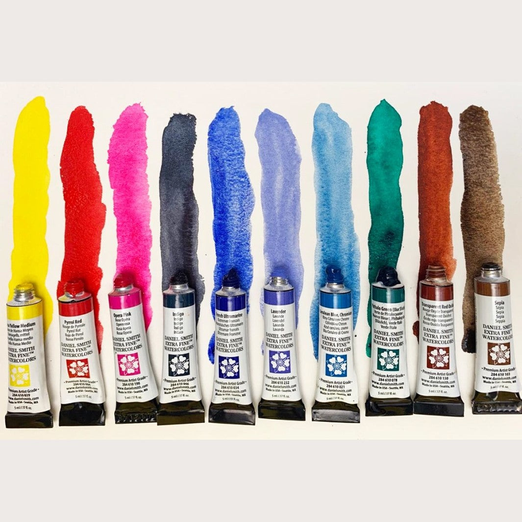 ESTOJO AQUARELA DANIEL SMITH PABLO RUBENS MASTER SET C/ 10 Tubos