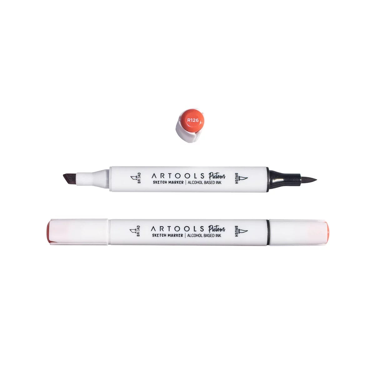 MARCADOR ARTOOLS PICTOM PONTA DUPLA CONCH SHELL (R126)