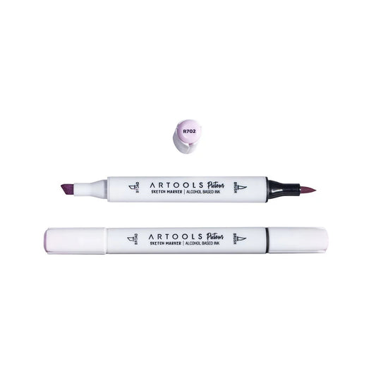 MARCADOR ARTOOLS PICTOM PONTA DUPLA MAUVE SHADOW (R702)