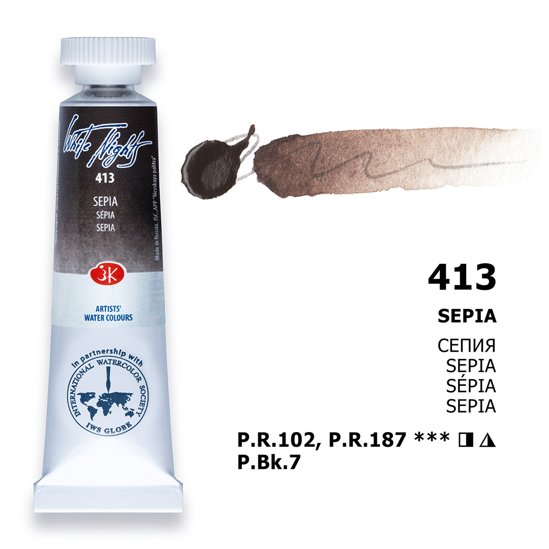 AQUARELA WHITE NIGHTS 413 SEPIA 10ML S1