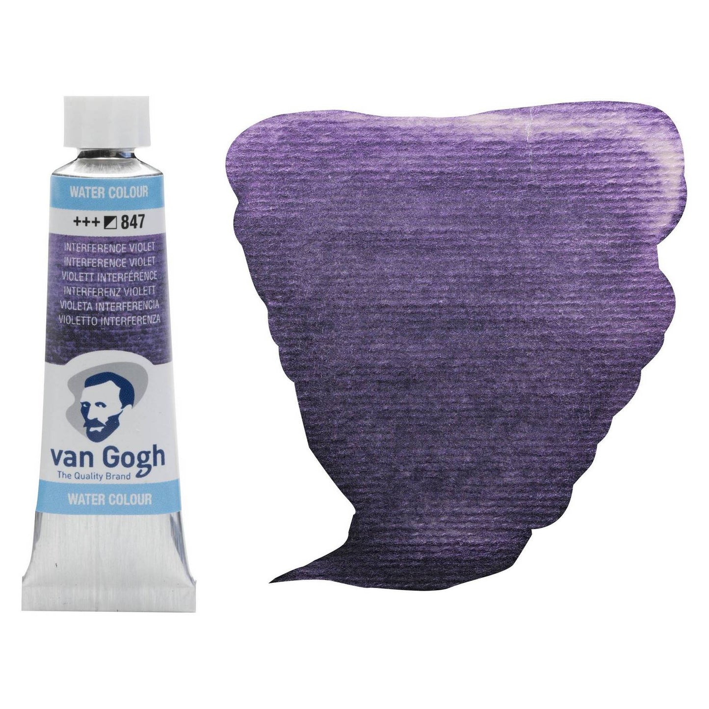 AQUARELA TALENS VAN GOGH 847 INTERFERENCE VIOLET 10ML