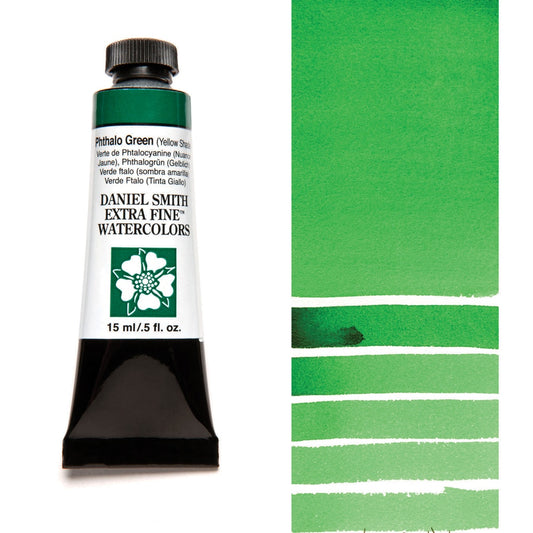 AQUARELA DANIEL SMITH 15ml EXTRA FINE Phthalo Green (Yellow Shade) 079